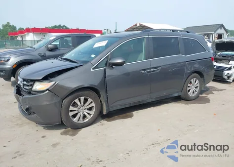 2014 Honda Odyssey Ex из США, поврежденный, VIN 5FNRL5H49EB097825
